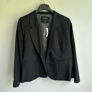 J Crew Parke linen-blend blazer